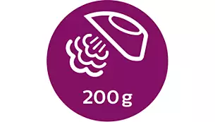 Паровий удар до 200 г розпрасовує важкі складки