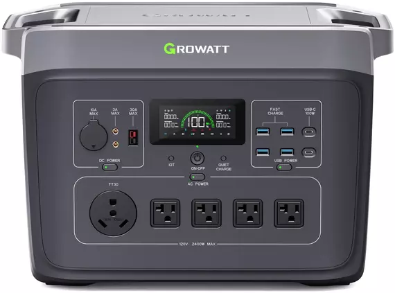 Зарядна станція Growatt Infinity 2000 Pro 2400W 2048Wh (PPSL00.0002000) Зарядна станція Growatt Infinity 2000 Pro 2400W 2048Wh (PPSL00.0002000)