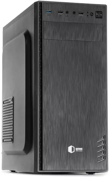 Корпус QUBE QBG10M 400W Black (QBG10M_MN4U3) Корпус QUBE QBG10M 400W Black (QBG10M_MN4U3)