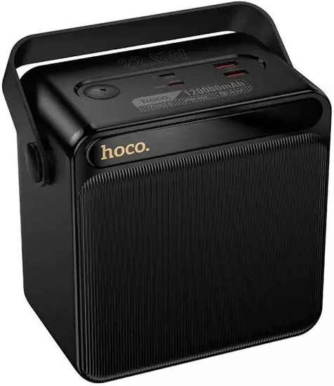 Повербанк Hoco DB101 Zeus 22.5W + PD20W + LED-фонарь (120000 mAh) Black (716184) Повербанк Hoco DB101 Zeus 22.5W + PD20W + LED-фонарь (120000 mAh) Black (716184)