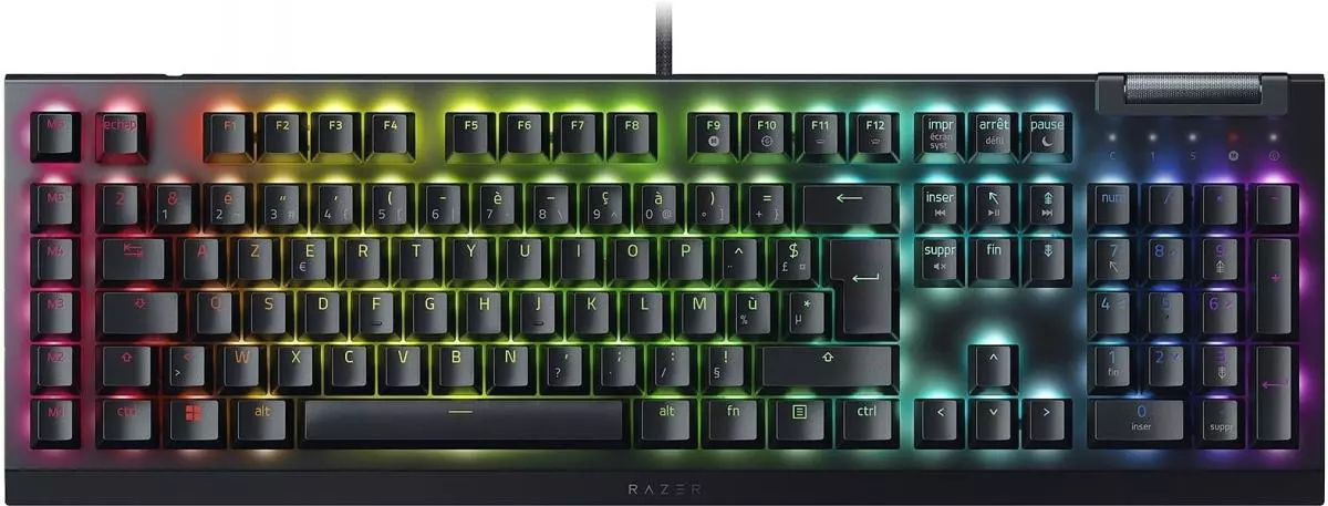 Клавиатура механическая Razer BlackWidow V4 X Yellow Switch RU (RZ03-04702500-R3R1) Клавиатура механическая Razer BlackWidow V4 X Yellow Switch RU (RZ03-04702500-R3R1)