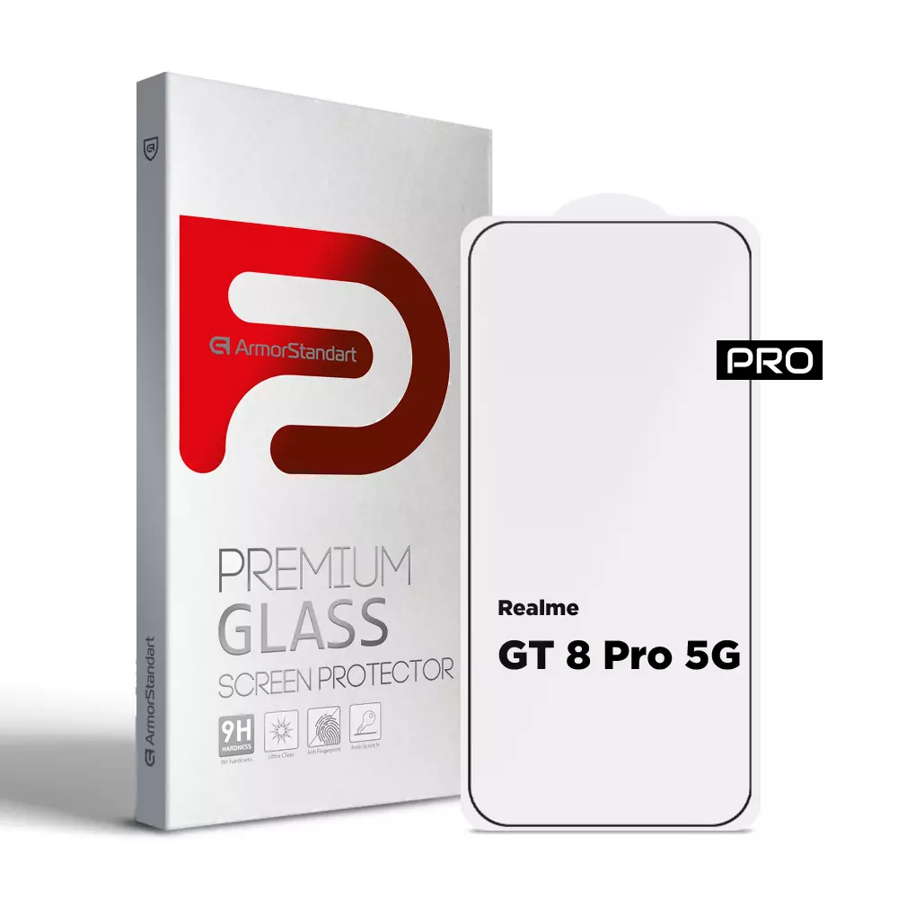 Защитное стекло ArmorStandart Pro для Realme GT 8 Pro 5G (ARM90395) Защитное стекло ArmorStandart Pro для Realme GT 8 Pro 5G (ARM90395)