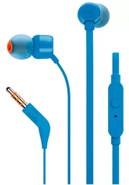 Навушники JBL TUNE 110 Eco Blue (JBLT110BLUE) UA