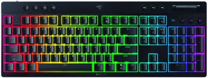 Клавиатура Razer BlackWidow V4 Low-Profile Yellow switch (RZ03-05271500-R3M1) Клавиатура Razer BlackWidow V4 Low-Profile Yellow switch (RZ03-05271500-R3M1)
