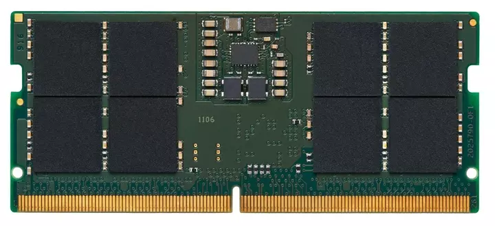 Оперативна пам'ять Kingston 16 GB SO-DIMM DDR5 5600 MHz (KVR56S46BS8-16) Оперативна пам'ять Kingston 16 GB SO-DIMM DDR5 5600 MHz (KVR56S46BS8-16)