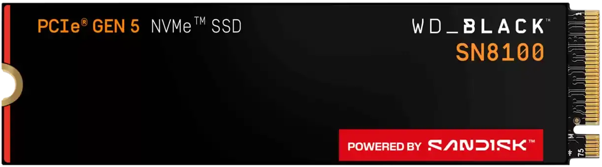SSD накопитель WD BLACK SN8100 2 TB (WDS200T1X0M) SSD накопитель WD BLACK SN8100 2 TB (WDS200T1X0M)