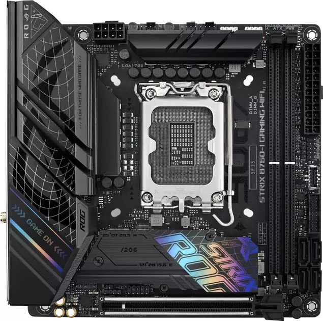 Материнская плата Asus ROG STRIX B760-I GAMING WIFI Материнская плата Asus ROG STRIX B760-I GAMING WIFI
