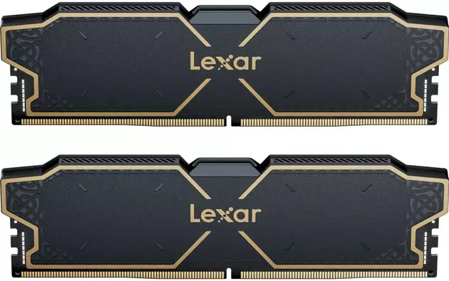 Оперативна пам'ять Lexar 32 GB (2x16GB) DDR5 6000 MHz THOR Black (LD5U16G60C38LG-RGD)