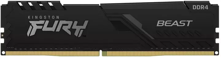Оперативна пам'ять Kingston FURY 16 GB DDR4 3200 MHz Beast Black (KF432C16BB1/16WP)