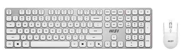 Комплект (клавиатура + мышь) MSI Forge K210 Combo White (S11-43UA205-Y92) Комплект (клавиатура + мышь) MSI Forge K210 Combo White (S11-43UA205-Y92)