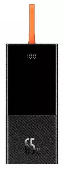 Універсальна мобільна батарея Baseus Elf Digital Display 65W 20000mAh Black (PPJL000001) Універсальна мобільна батарея Baseus Elf Digital Display 65W 20000mAh Black (PPJL000001)