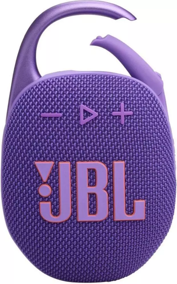 Портативная колонка JBL Clip 5 Purple (JBLCLIP5PUR)