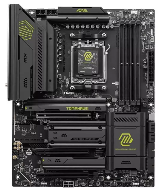 Материнська плата MSI MAG X870E TOMAHAWK WIFI Материнська плата MSI MAG X870E TOMAHAWK WIFI