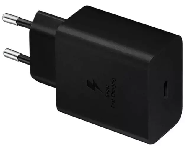 Сетевое зарядное устройство Samsung 45W Compact Power Adapter Black (EP-T4510NBE) Сетевое зарядное устройство Samsung 45W Compact Power Adapter Black (EP-T4510NBE)