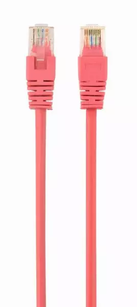 Патч корд Cablexpert PP12-2M/RO, UTP, категорія. 5E, литий, 50u" штекер із клямкою, 2.0 м, рожевий Патч корд Cablexpert PP12-2M/RO, UTP, категорія. 5E, литий, 50u" штекер із клямкою, 2.0 м, рожевий