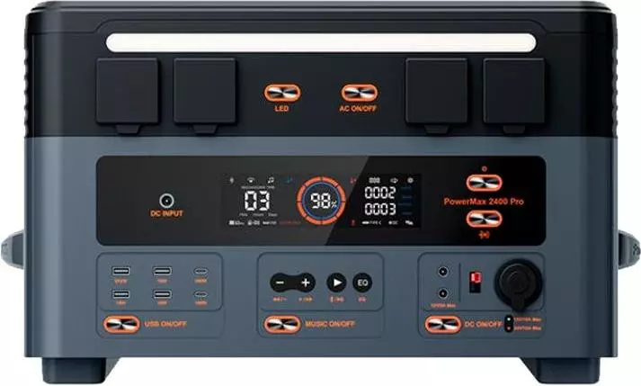 Зарядна станція Oscal PowerMax 2400SE Зарядна станція Oscal PowerMax 2400SE