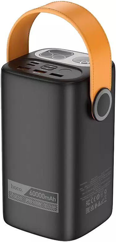 Повербанк Hoco DB160 Astrum PD100W (60000 mAh) Black (714724) Повербанк Hoco DB160 Astrum PD100W (60000 mAh) Black (714724)