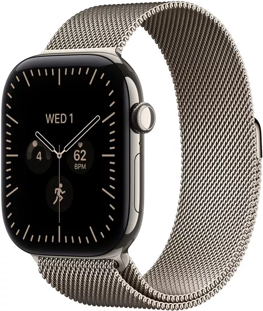 Apple Watch Series 12 GPS + Cellular 46mm Natural Titanium Case w. Natural Milanese Loop - M/L (MJGQ4) Apple Watch Series 12 GPS + Cellular 46mm Natural Titanium Case w. Natural Milanese Loop - M/L (MJGQ4)