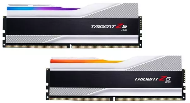 Оперативная память G.Skill 32GB (2x16GB) DDR5 5600MHz Trident Z5 RGB Silver (F5-5600J3636C16GX2-TZ5RS) Оперативная память G.Skill 32GB (2x16GB) DDR5 5600MHz Trident Z5 RGB Silver (F5-5600J3636C16GX2-TZ5RS)