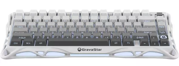 Клавіатура Gravastar Mercury K1 TKL White (GSK1_GWHT) Клавіатура Gravastar Mercury K1 TKL White (GSK1_GWHT)