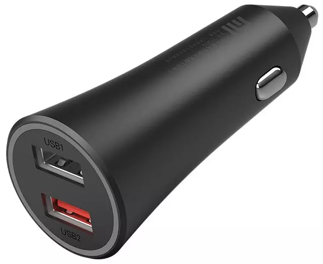 Автомобильное зарядное устройство Xiaomi Car Charger 37W Black (CC06ZM / GDS4147GL)