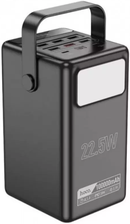 Повербанк Hoco DB03 Endure 22.5W (100000 mAh) Black (714721) Повербанк Hoco DB03 Endure 22.5W (100000 mAh) Black (714721)