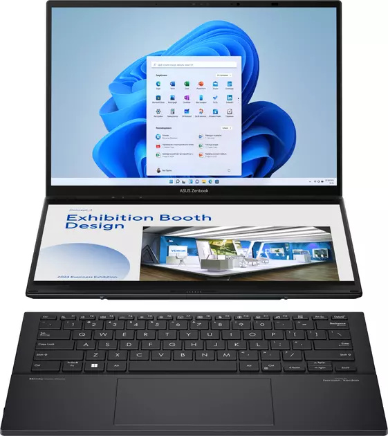 Ноутбук Asus ZenBook Duo UX8406CA Inkwell Gray (UX8406CA-QL214X) EU Ноутбук Asus ZenBook Duo UX8406CA Inkwell Gray (UX8406CA-QL214X) EU
