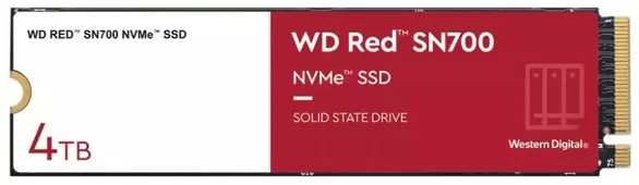 SSD накопичувач WD Red SN700 4 TB (WDS400T1R0C) SSD накопичувач WD Red SN700 4 TB (WDS400T1R0C)