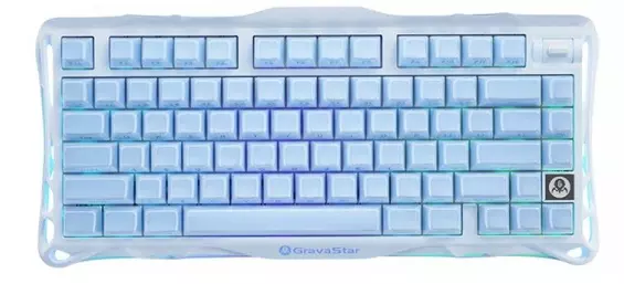 Клавіатура Gravastar Mercury K1 Special Edition Ice Blue (GSK1_BLU) Клавіатура Gravastar Mercury K1 Special Edition Ice Blue (GSK1_BLU)