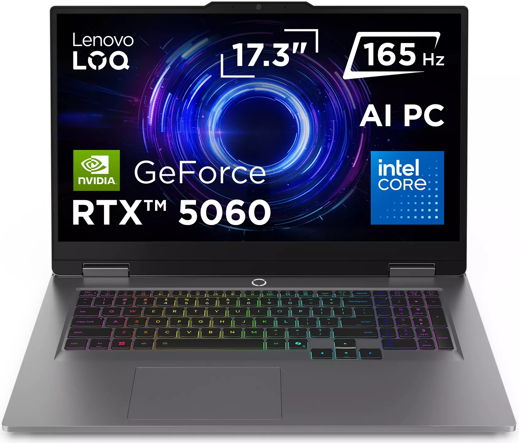Ноутбук Lenovo LOQ 17IRX10 Luna Grey (83JH00FURA) UA Ноутбук Lenovo LOQ 17IRX10 Luna Grey (83JH00FURA) UA