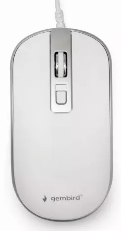 Миша Gembird MUS-4B-06-WS White