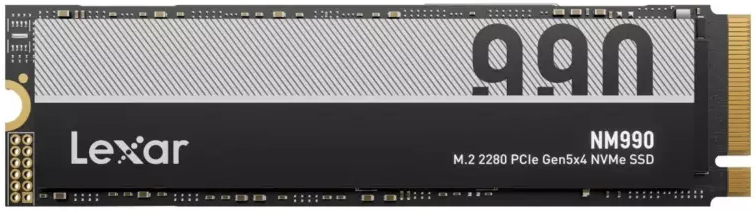 SSD накопичувач Lexar 1TB M.2 Gen5 NVMe NM990 (LNM990X001T-RNNNG)