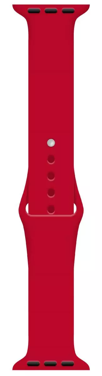 Ремешок Intaleo Silicone для Apple Watch 38/40 mm (Red) (1283126494321)