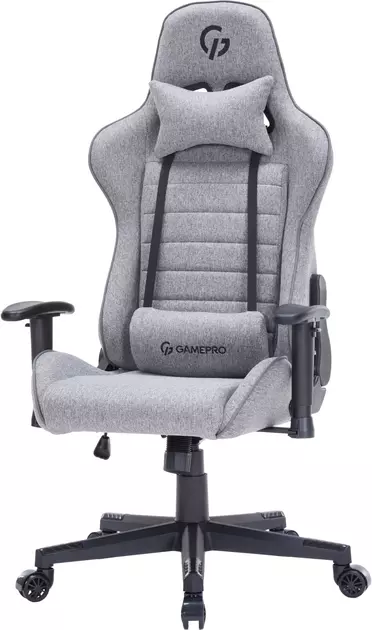 Компьютерное кресло для геймера GamePro GC575 L Fabric Gray (GC575FG) Компьютерное кресло для геймера GamePro GC575 L Fabric Gray (GC575FG)