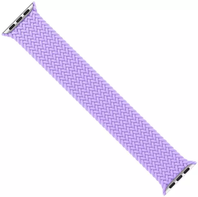 Ремешок ArmorStandart Braided Solo Loop для Apple Watch 42/44/45/49mm Lavender Grey Size 10 (172 mm) (ARM64909)