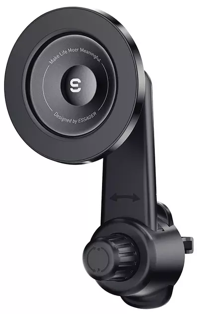 Автомобільний тримач для смартфона Essager Magnetic Safe Car Air Vent Phone Holder Black (EZJCB-BL01-Z) Автомобільний тримач для смартфона Essager Magnetic Safe Car Air Vent Phone Holder Black (EZJCB-BL01-Z)