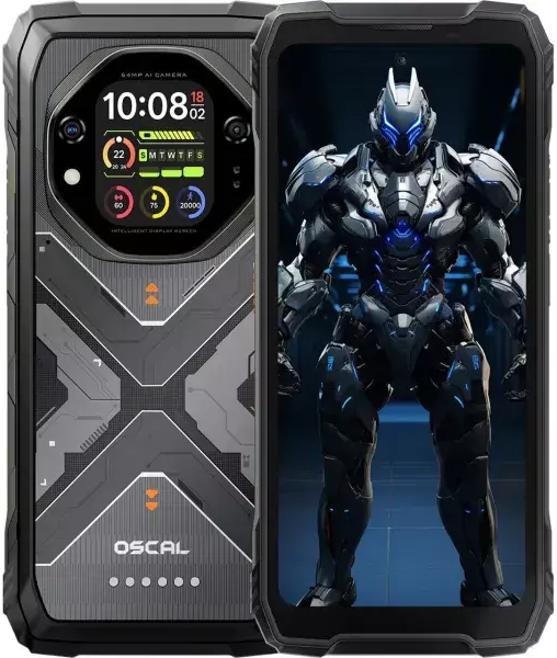 Смартфон Oscal Tank 1 12/256GB Black (EU)