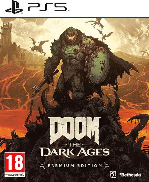 Игра консольная PS5 Doom The Dark Ages, BD диск