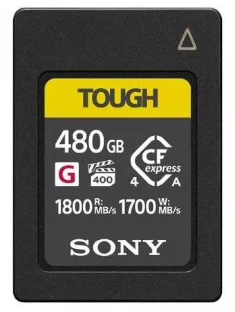 Карта памяти Sony 480 GB CFexpress Type A Tough (CEAG480T.CE7) Карта памяти Sony 480 GB CFexpress Type A Tough (CEAG480T.CE7)
