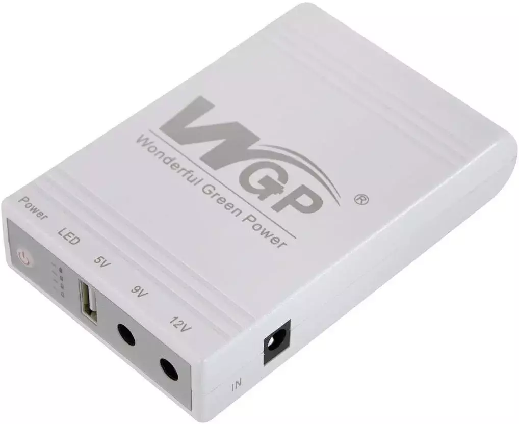 ДБЖ для роутера WGP Mini UPS 10400mAh Black ДБЖ для роутера WGP Mini UPS 10400mAh Black