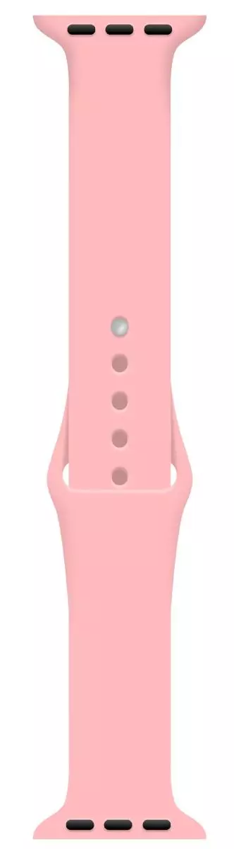 Ремешок Intaleo Silicone для Apple Watch 38/40 mm (Pink) (1283126494338)
