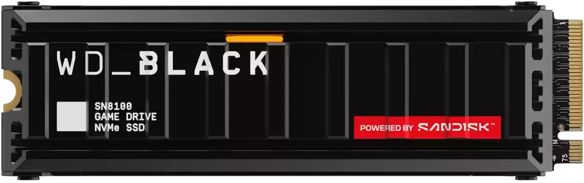 SSD накопичувач WD Black SN8100 with HeatSink 2 TB (WDS200T1XHM-00CMT0) SSD накопичувач WD Black SN8100 with HeatSink 2 TB (WDS200T1XHM-00CMT0)