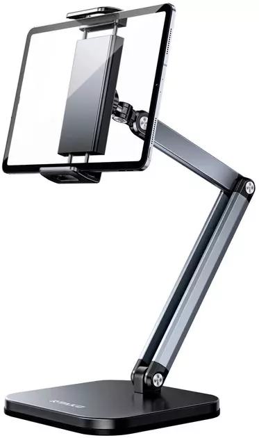Тримач для смартфона / планшета Rtako 911JD Multifunctional Cantilever Bracket Titanium Space Gray (6942063214236) 
