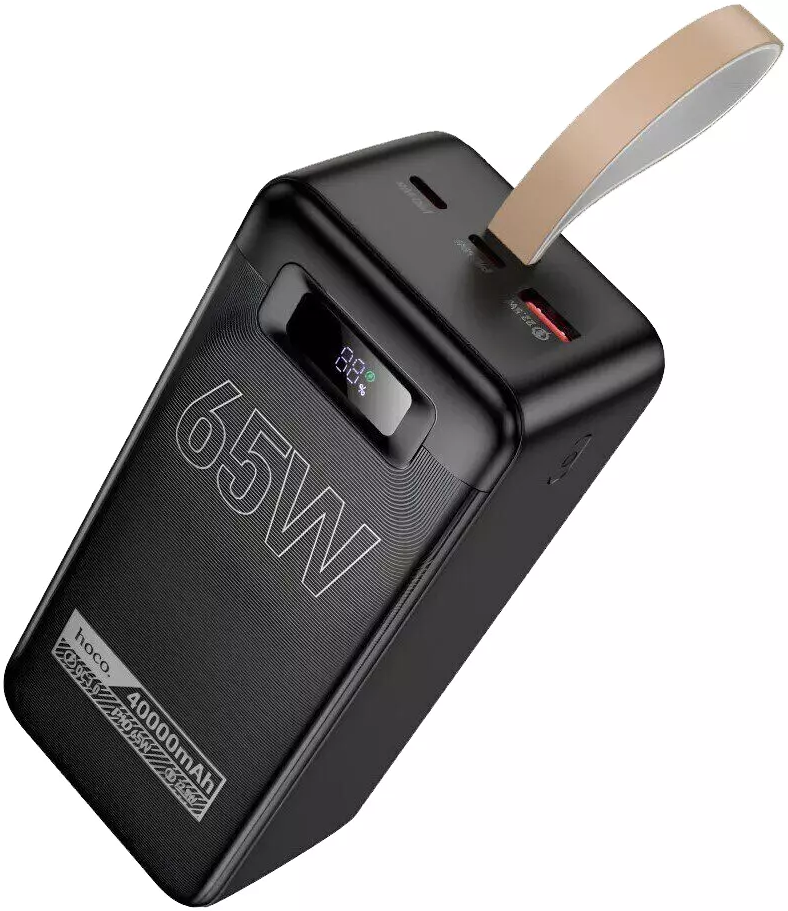Повербанк Hoco DB82 Aquila PD65W (40000 mAh) Black (714726)