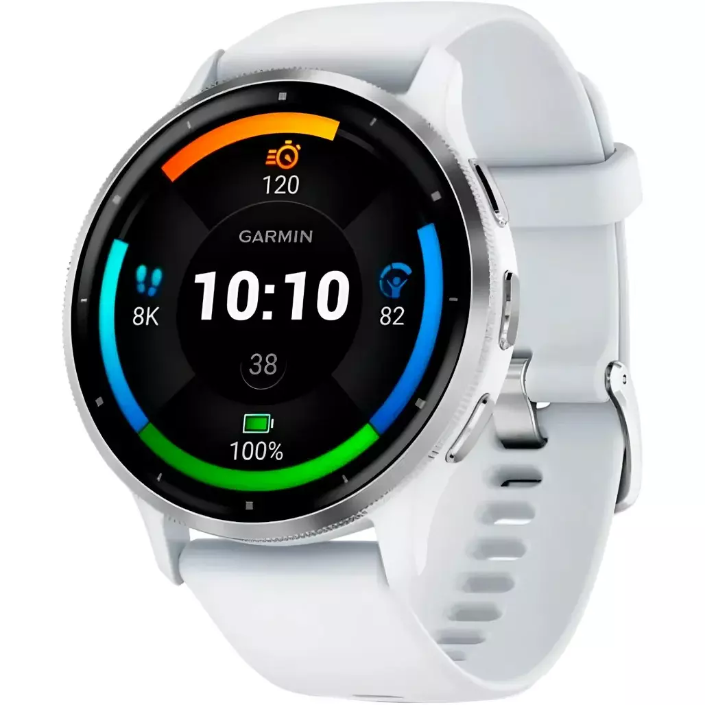 Смарт-часы Garmin Venu 3 Silver S.s Steel Bezel with Whitestone Case and Sil. Band (010-02784-00) Смарт-часы Garmin Venu 3 Silver S.s Steel Bezel with Whitestone Case and Sil. Band (010-02784-00)