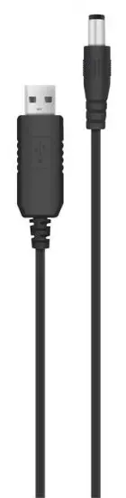 Кабель живлення ACCLAB USB to DC, 5,5х2,1 мм, 5V, 1,5A Black (1283126552816) Кабель живлення ACCLAB USB to DC, 5,5х2,1 мм, 5V, 1,5A Black (1283126552816)