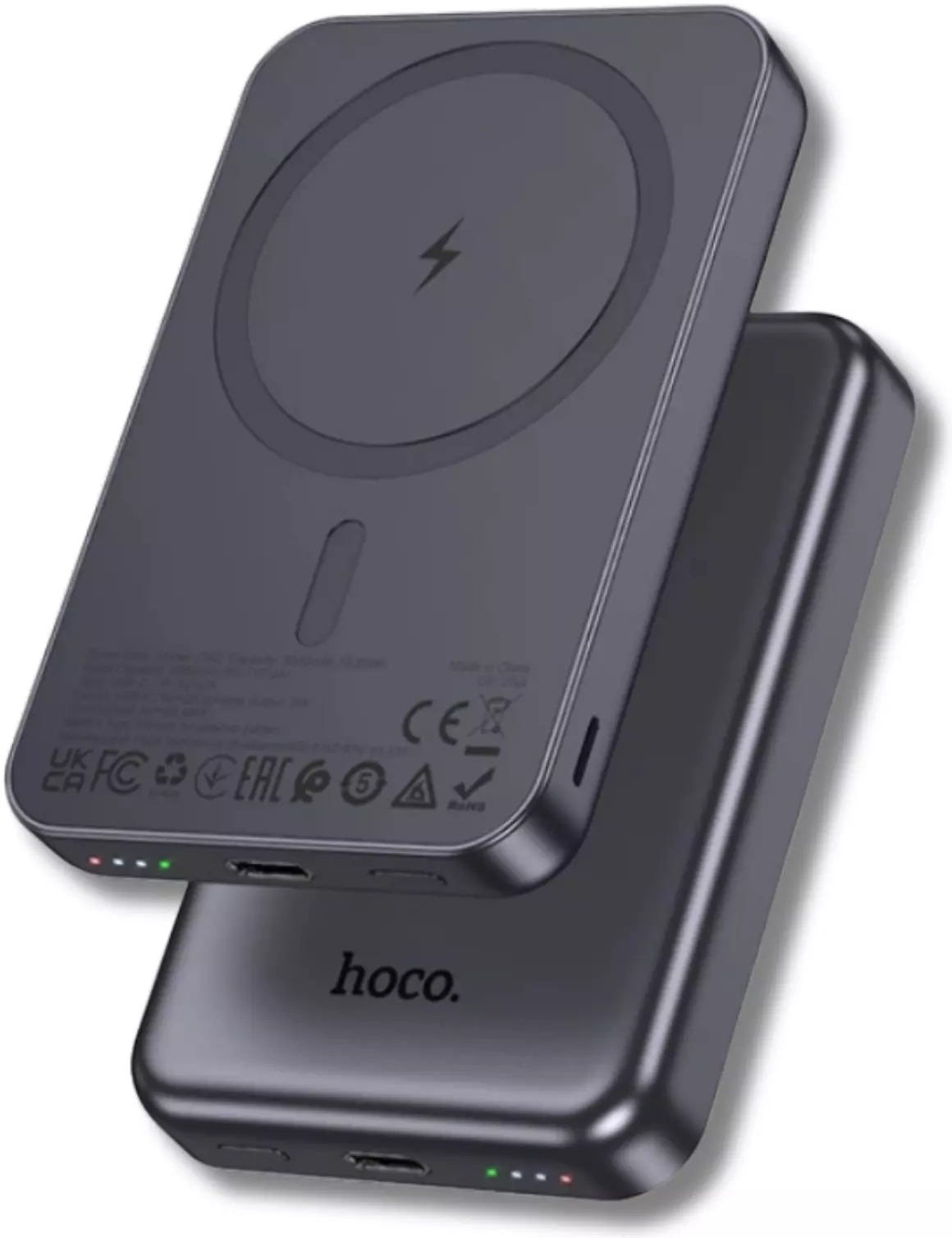 Повербанк Hoco J160 Original Magnetic Wireless 5W (5000 mAh) Black (714868)