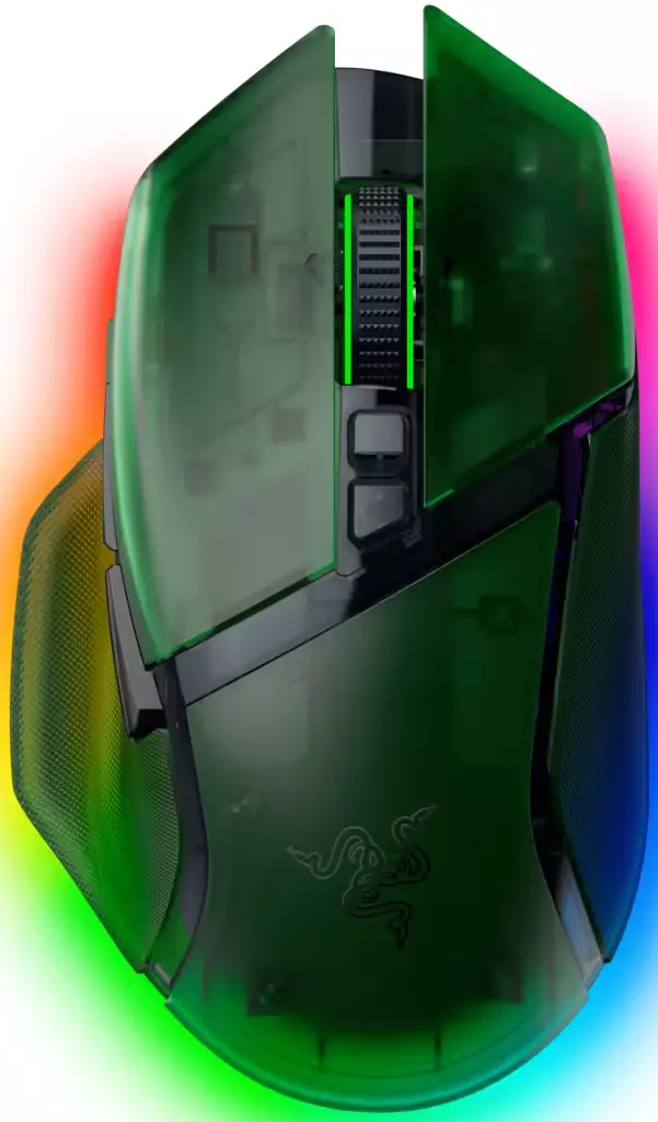 Мышь Razer Basilisk V3 Pro Wireless 35K Phantom Green (RZ01-05240300-R3G1)