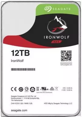 Внутренний жесткий диск Seagate IronWolf 12 TB (ST12000VN0008)