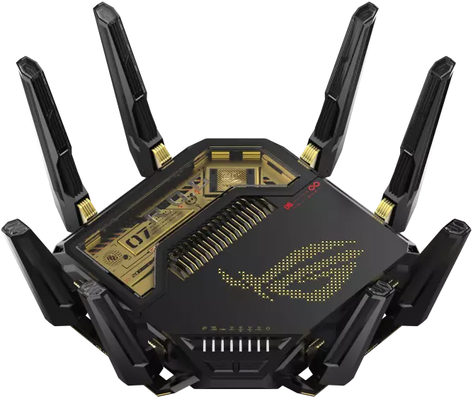 Маршрутизатор Asus ROG Rapture GT-BE98 Edition 20 (90IG08F0-MO9A3V) Маршрутизатор Asus ROG Rapture GT-BE98 Edition 20 (90IG08F0-MO9A3V)